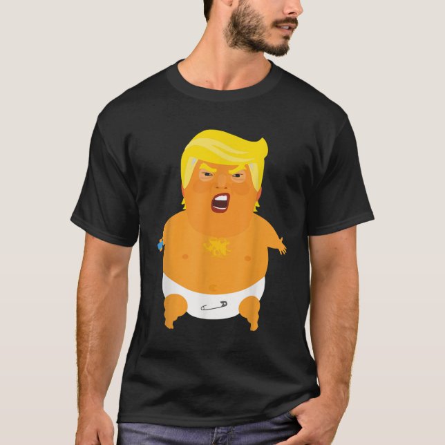 Camiseta Globo de bebé de Trump (Anverso)