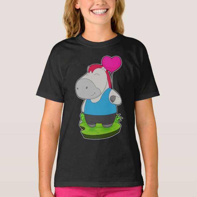 Camiseta Globo de caballos (Anverso)