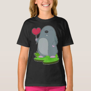 Camiseta Globo de corazón mole