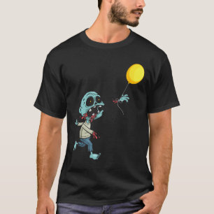 Camiseta Globo de cumpleaños zombie - niños zombi graciosos