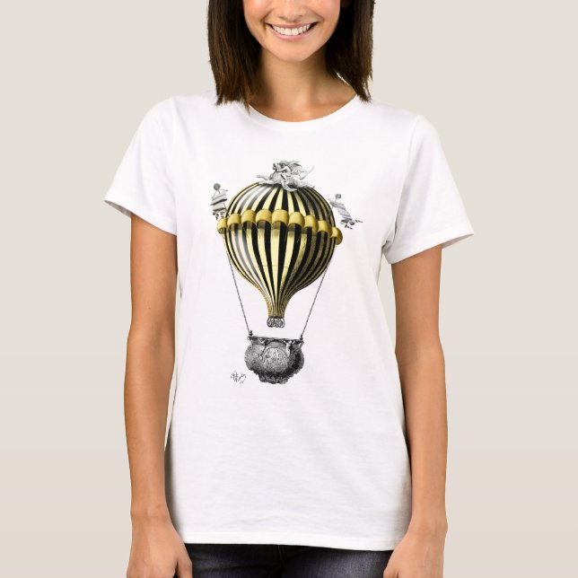 Camiseta Globo de fantasía barroco 3 (Anverso)