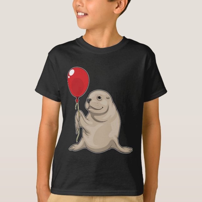Camiseta Globo de focas (Anverso)