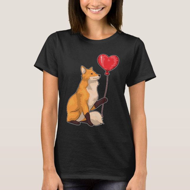 Camiseta Globo de Fox Heart (Anverso)