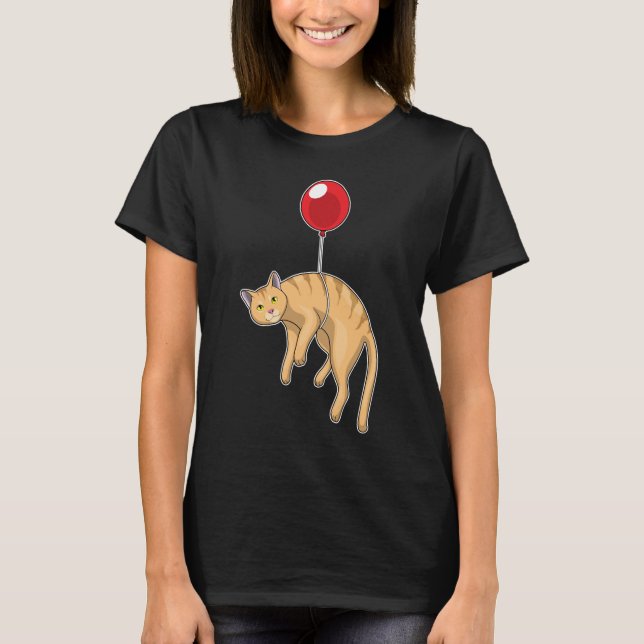 Camiseta Globo de gato (Anverso)