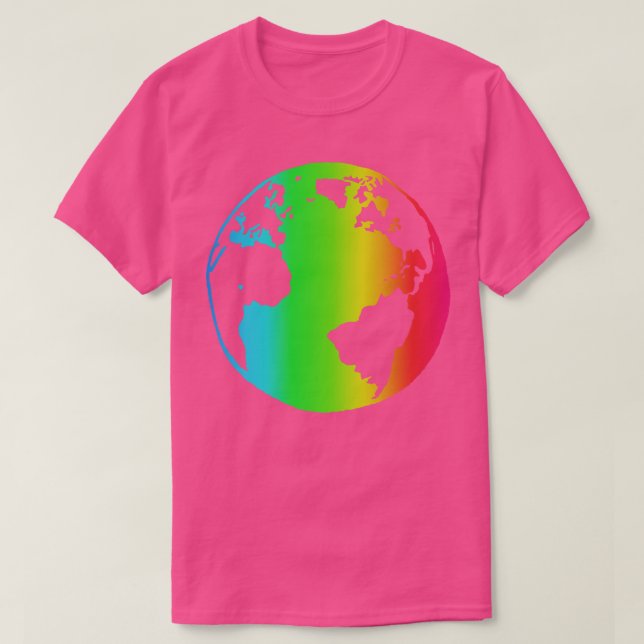 Camiseta Globo de iluminación RGB (Diseño del anverso)