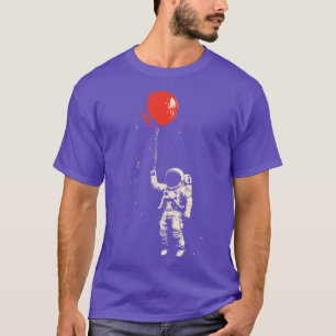 Camiseta globo de la bodega de astronautas