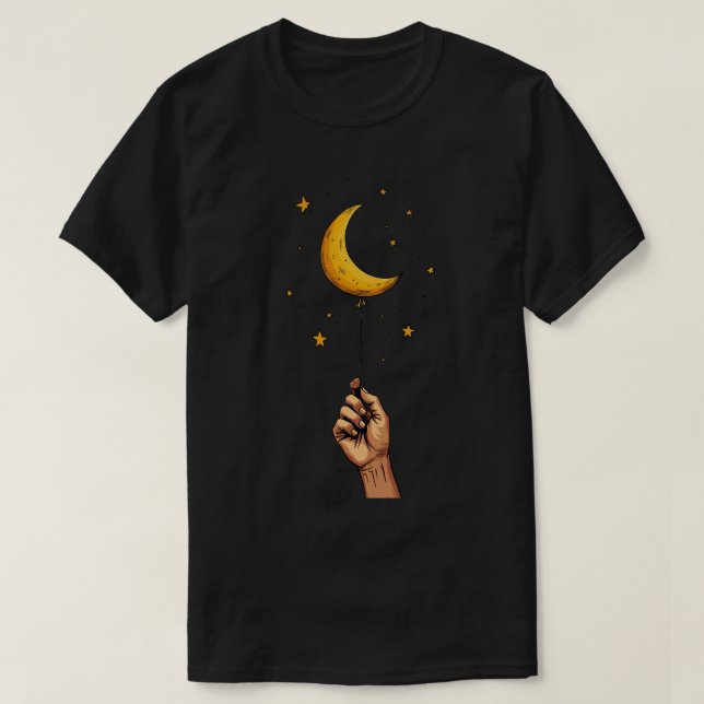 Camiseta Globo de la Luna (Diseño del anverso)