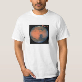 Camiseta Globo de Marte por Hubble y NASA