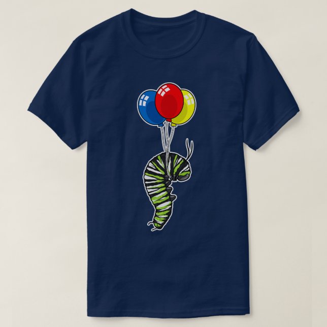 Camiseta Globo de oruga (Diseño del anverso)