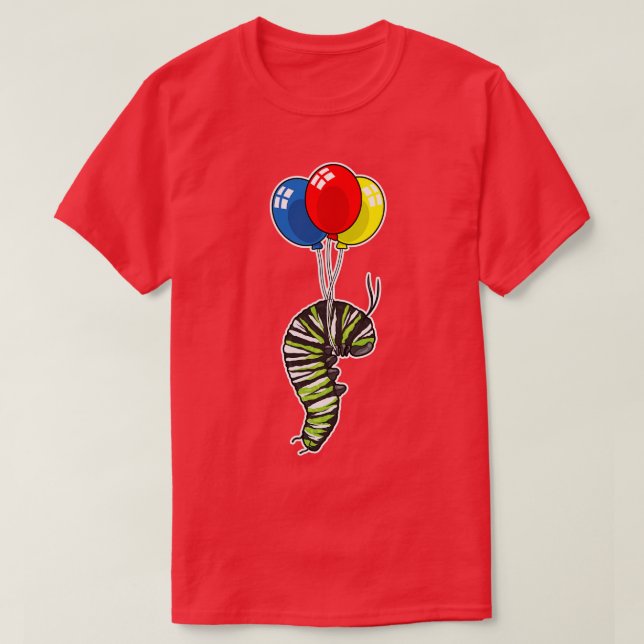 Camiseta Globo de oruga (Diseño del anverso)