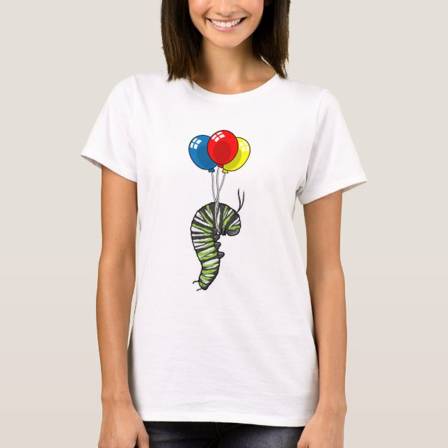 Camiseta Globo de oruga (Anverso)