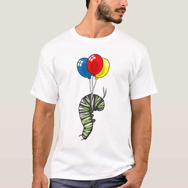 Camiseta Globo de oruga (Anverso)