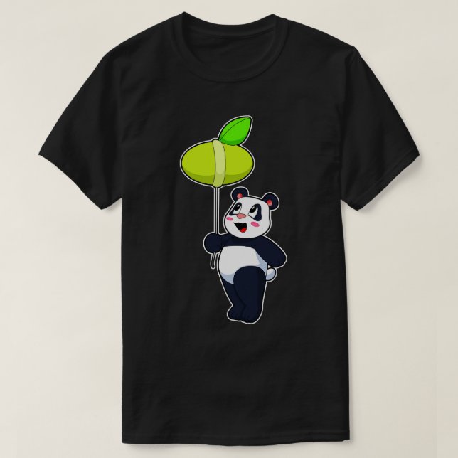 Camiseta Globo de Panda (Diseño del anverso)