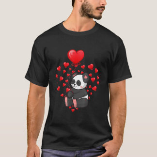 Camiseta Globo de Panda Él
