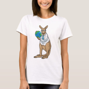 Camiseta Globo de profesores de historia canguro