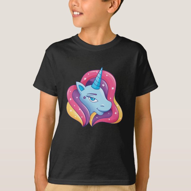 Camiseta Globo de Unicornio (Anverso)