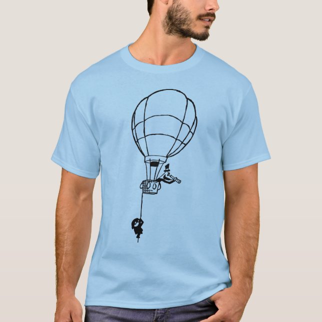 Camiseta Globo del aire caliente (Anverso)