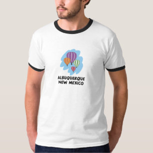 Camiseta Globo del aire caliente de Albuquerque New México
