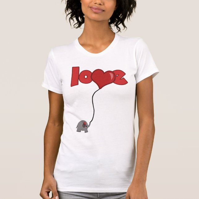 Camiseta Globo del elefante (Anverso)