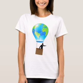 Camiseta Globo del globo del aire caliente