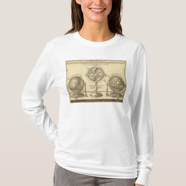 Camiseta Globo del mundo (Anverso)