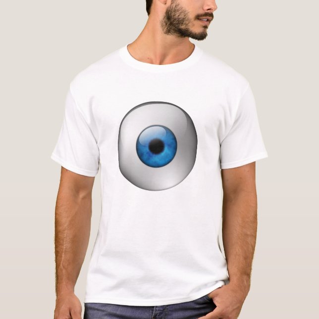 Camiseta Globo del ojo azul (Anverso)