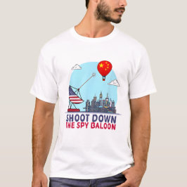 Camiseta Globo espía chino