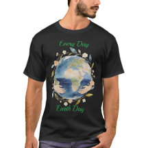 Globo floral del Día de la Tierra todos los días c