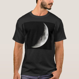 Camiseta Globo lunar del planeta de la luna cuarta