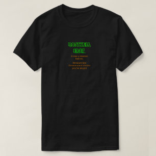 Camiseta Globo meteorológico de OVNI Roswell 1947