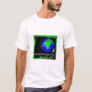 Camiseta Globo - mundo refugiado día reunión 16-22 de junio