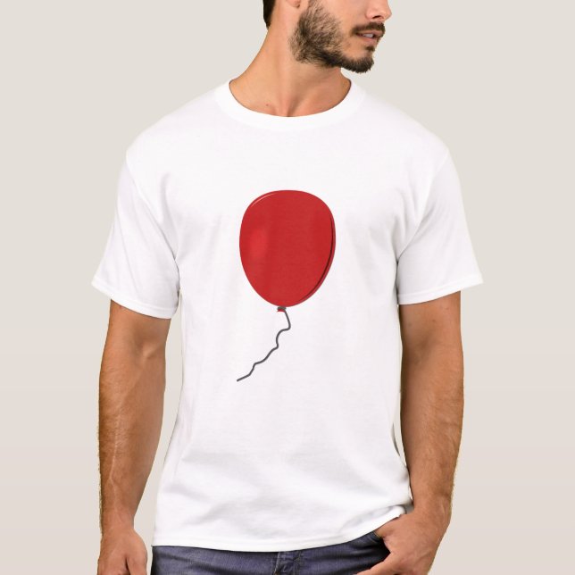 Camiseta globo rojo (Anverso)