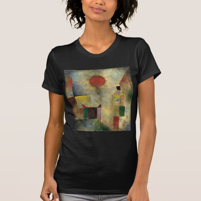 Camiseta Globo rojo Paul Klee (Anverso)