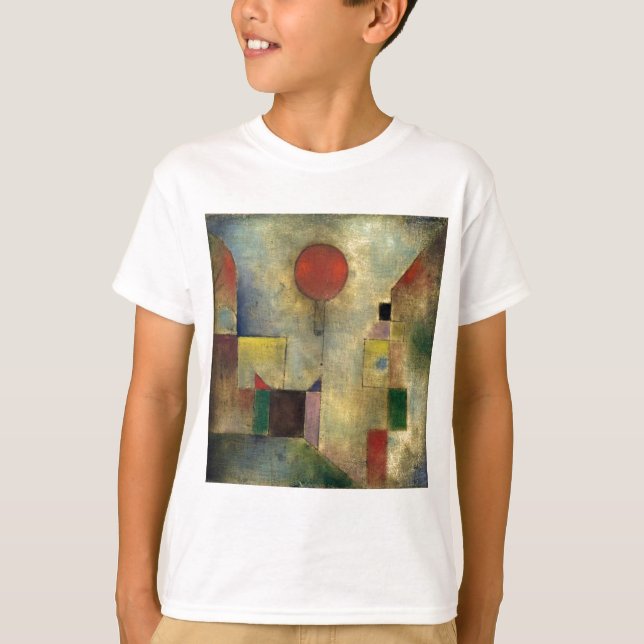 Camiseta Globo rojo Paul Klee (Anverso)
