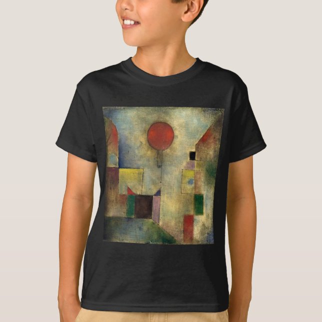 Camiseta Globo rojo Paul Klee (Anverso)