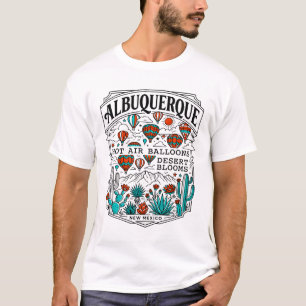 Camiseta Globos aerostáticos de Albuquerque Nuevo México Il
