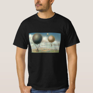 Camiseta Globos aerostáticos de transporte vintage, Dirigib