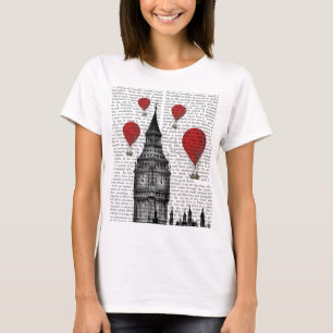 Camiseta Globos Big Ben y Red Hot Air