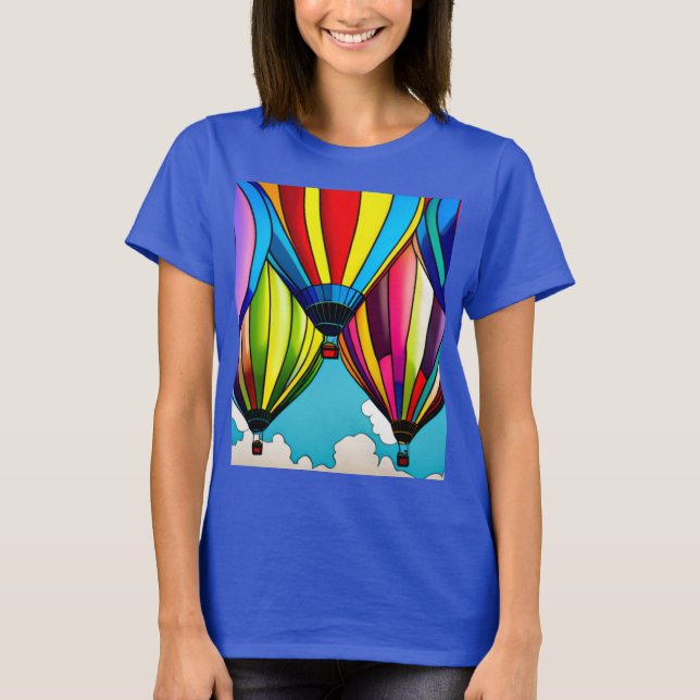 Camiseta Globos de aire caliente (Anverso)