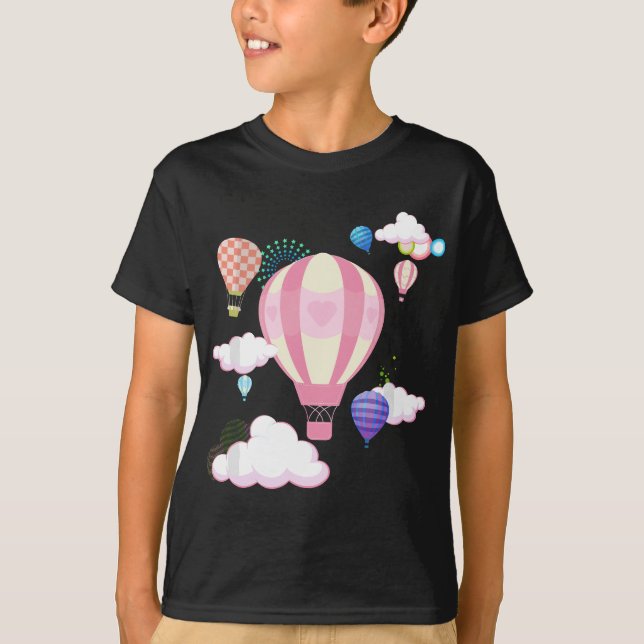 Camiseta Globos De Aire Caliente El Cielo Es El Límite De G (Anverso)