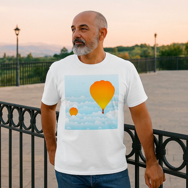 Camiseta Globos De Aire Caliente En Nubes Que Globan Camise (Subido por el creador)