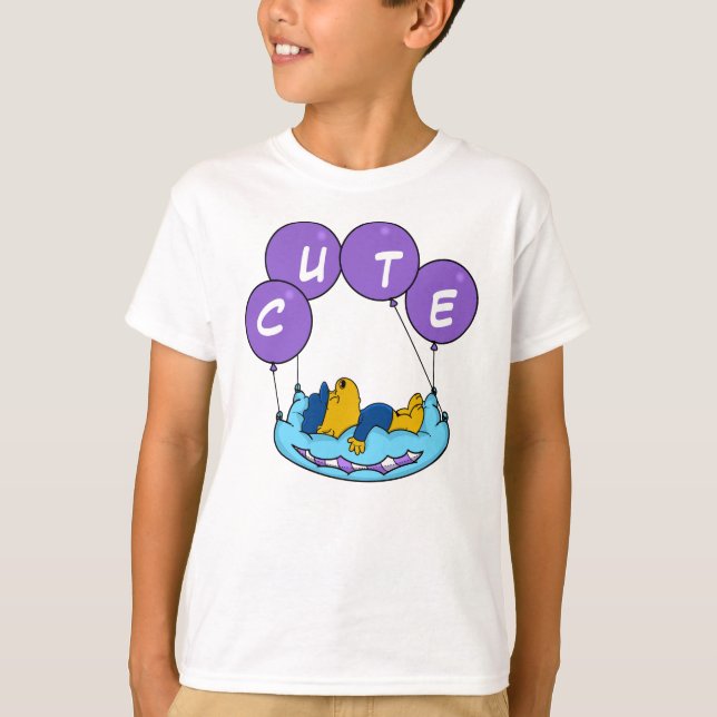 Camiseta Globos de almohada de Ferald (Anverso)