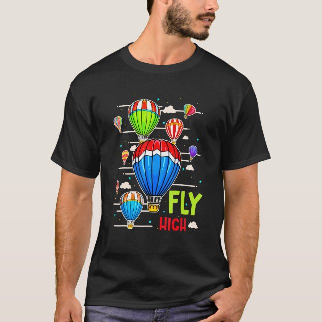 Camiseta Globos de alta temperatura de vuelo de avispón de  (Anverso)