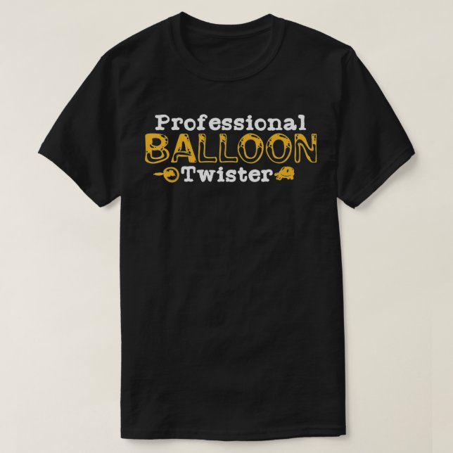 Camiseta Globos de balón profesional Twister Bender Balloon (Diseño del anverso)