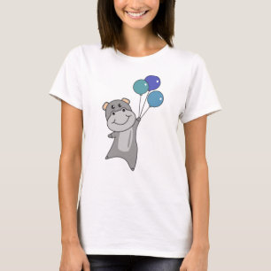 Camiseta Globos De Bicho De Ladybug Moscas Cutan Animales P