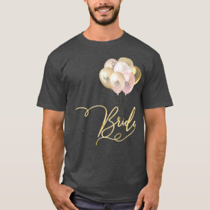 Camiseta Globos de equipo de la novia para despedida de sol