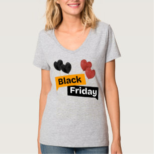 Camiseta Globos de Viernes Negro – Gran oferta gris para mu