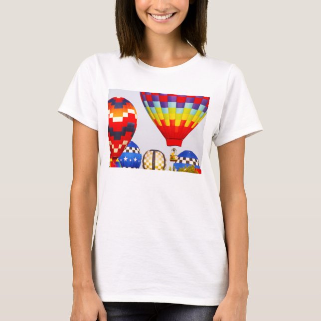Camiseta Globos del aire caliente, Fest del globo, Olathe, (Anverso)