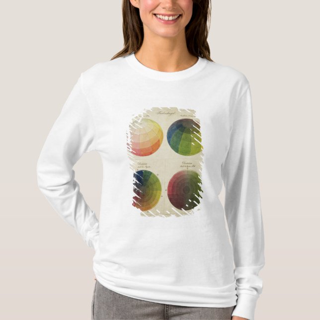 Camiseta Globos del color para el cobre (Anverso)
