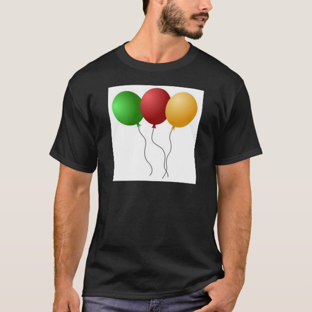 CAMISETA GLOBOS DEL FIESTA (Anverso)